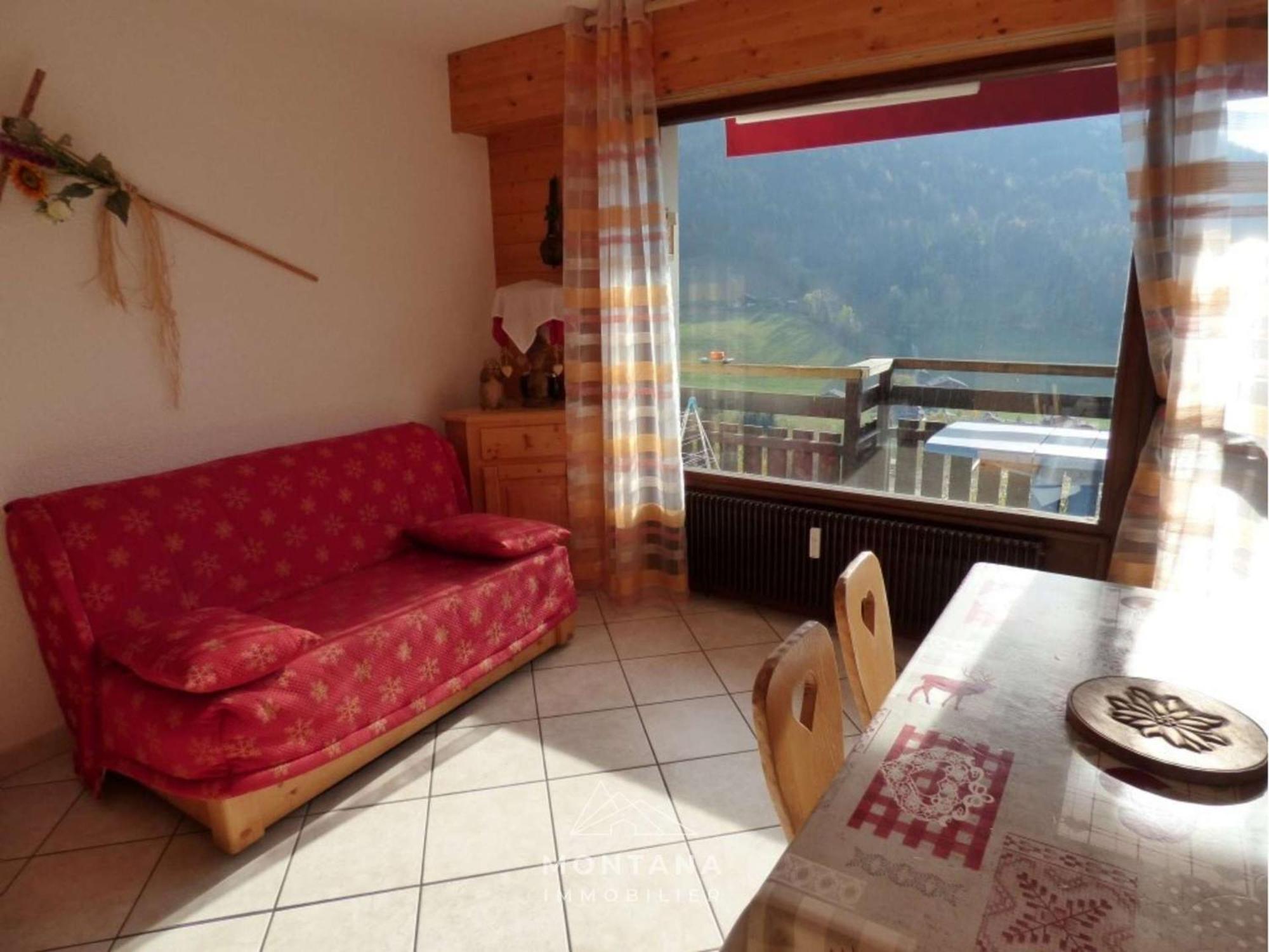 Studio Renove Avec Cabine - 26M² - 5 Pers - Balcon Expose Sud - Pres Skibus Et Remontees Mecaniques - Fr-1-458-125 Le Grand-Bornand Exteriér fotografie