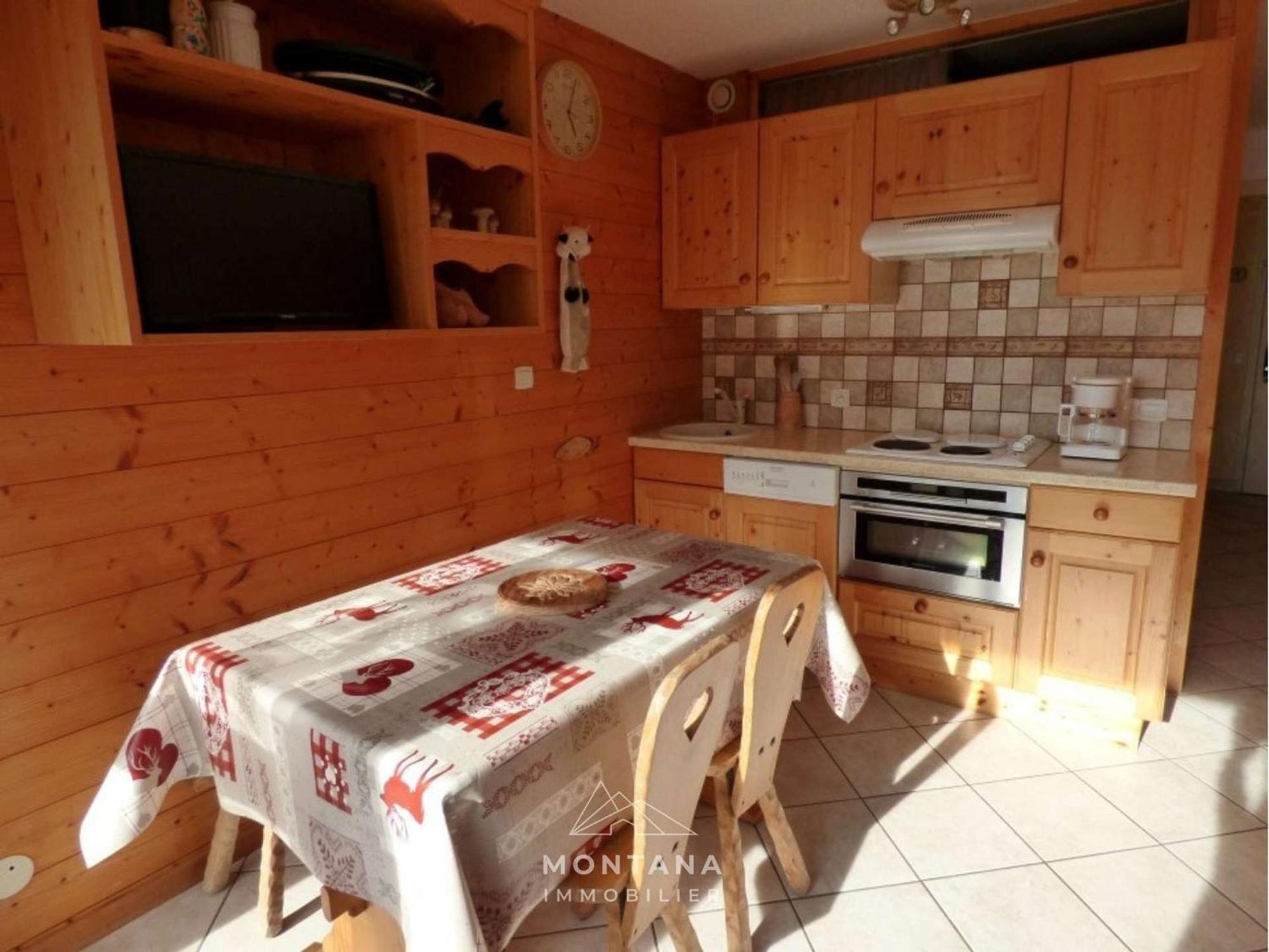 Studio Renove Avec Cabine - 26M² - 5 Pers - Balcon Expose Sud - Pres Skibus Et Remontees Mecaniques - Fr-1-458-125 Le Grand-Bornand Exteriér fotografie