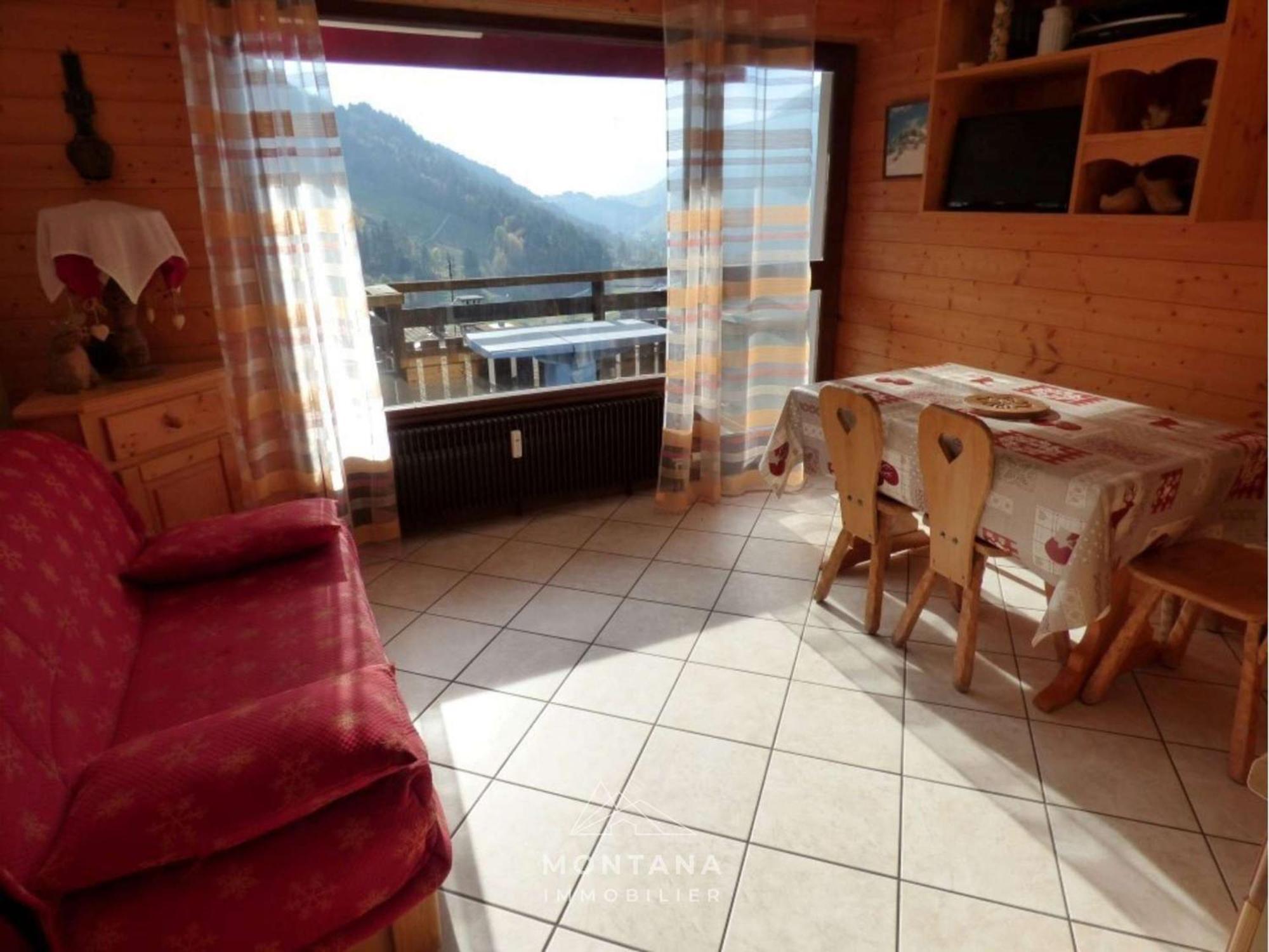 Studio Renove Avec Cabine - 26M² - 5 Pers - Balcon Expose Sud - Pres Skibus Et Remontees Mecaniques - Fr-1-458-125 Le Grand-Bornand Exteriér fotografie
